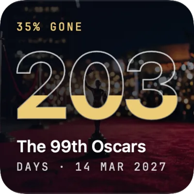 The 99th Oscars countdown widget